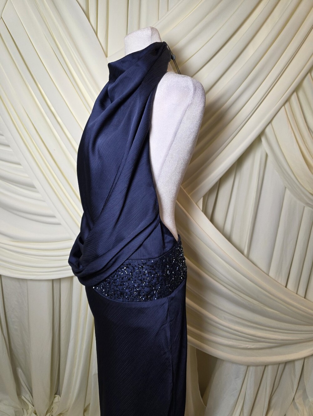 babyboo Armelle Long Dress - Navy Blue NWT small $213The Armel Long Dress - Picture 11 of 14